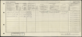 Sydney R Smith 1921 Census