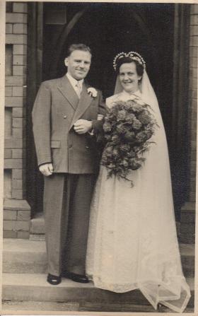 OS Daniel T Morgans with his wife