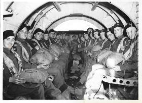 Inside Horsa Glider RAF Brize Norton 1944