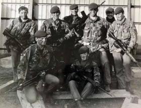 OS 10 Pln, 2 Para, on Ops in Forkhill, NI c1979/81