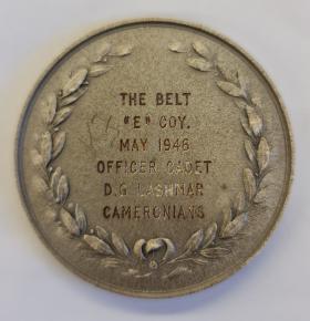 AA Boxing Medal 1946 front