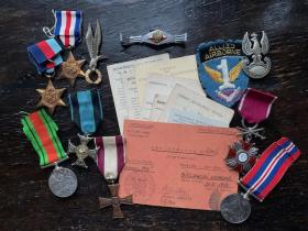 Medals and papers of Edmund Bielawski