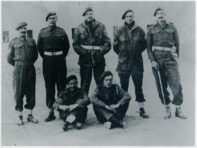 OS Off's & SNCO's, SP-Coy, 2 Para Bn. Barletta, Italy. Nov 1943