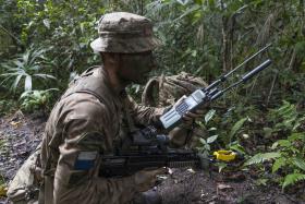 OS Signallers test new MMR Radio in the Jungle 2023  1
