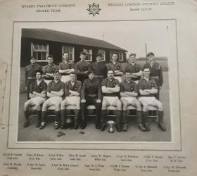 Guards Para Coy Soccer Team 1957/58