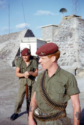 GPMG Gunner Aden 1967