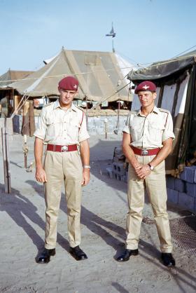 Nick Emson and David Purley Radfan Camp 1967