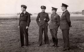 Officers of The Nationalist Chinese Forces at Ringway