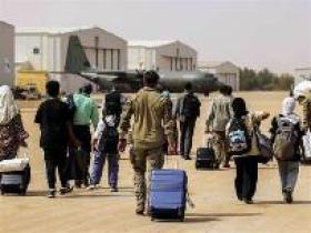 OS Port Sudan New International Airport evacuation May 2023