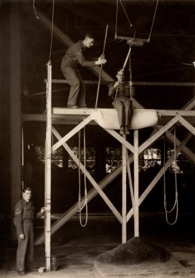 AA Training on swing 1942