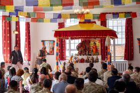 Gurkha Temple opens at Colchester garrison