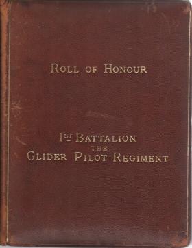 AA Roll of Honour 1st Bn GPR Front Cover