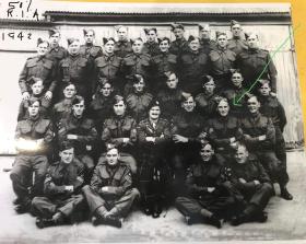 Godfrey Maguire with the 1st Parachute Battalion