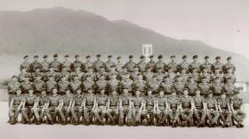 1st (Guards) Independent Parachute Company on Sek Kong Airfield, 1968 