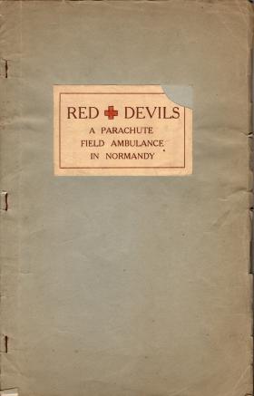 AA Red Devils - A Parachute Field Ambulance in Normandy-Front Cover.