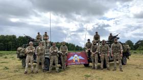 OS Recce Tp conducting MOBO training, Rock Barracks