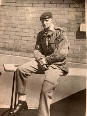 Early photo of Norman Edward Menzies MBE