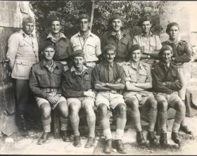 OS 1 Para Sqn, RE. Officers. Italy. 1943 