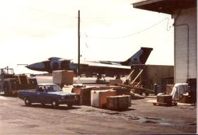 Vulcan at Ascension 1982