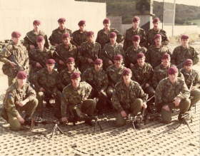 OS 10 Pln, D Coy, 2 PARA on Ops Forkhill C1979/81