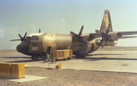 OS RAF Masirah C-130