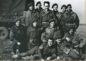 Sgt.J.J.Daly and members of The Lt Regt