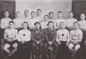 OS Boxing Team, 250 Lt Comp Coy, RASC. 1944