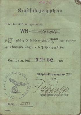German document Norway 1945