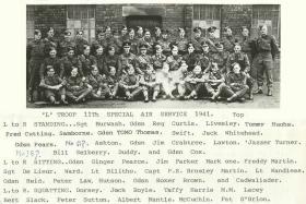 'L' Troop 11th SAS Batt. 1941