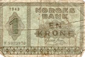 AA Norges Bank En Krone