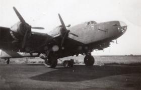 AA Halifax bomber 