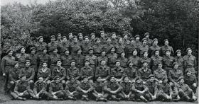 HQ Trp, 1st Airborne Reconnaissance Squadron. Ruskington, LINCS.17 July 1944.
