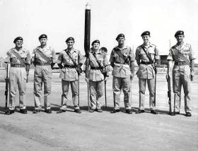 Guard of Honour Hamala Camp, Bahrain 1963