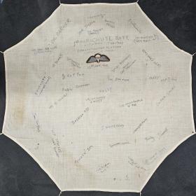 Signatures of T Coy 11 Pln Hardwick Hall 23 Sept 1942