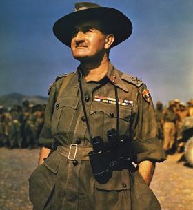 Field Marshal Viscount Slim in Burma