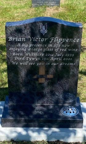 grave of Brian V Flippence
