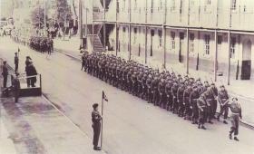 AA HQ Coy, 2 PARA Talavera Bks 22 February 1957