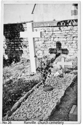 OS Photo of grave in 1942. Taken by Sapper Hanslip