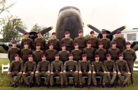 443 Platoon, Aldershot, 1977
