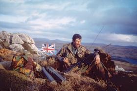 Sgt Chris Howard, 3 PARA Anti-Tank Platoon, San Carlos, Falklands, 1982.