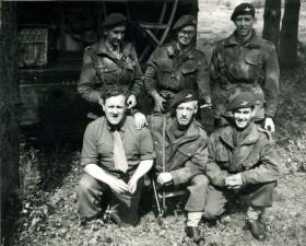 Group photo members of 10th (TA) Battalion (?), 1949