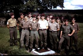 5 Platoon, 2 Coy, 10 PARA, Bellerby, September 1975.