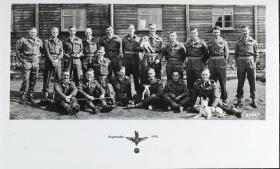 Group photograph of the Officers of 13th Parachute Battalion, September 1944.