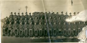 Group photograph  of Officers from 12th Bn, The Devonshire Regiment, November 1944 