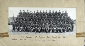 Group Photograph of HQ Squadron, 6th Airborne RECCE Regiment R.A.C