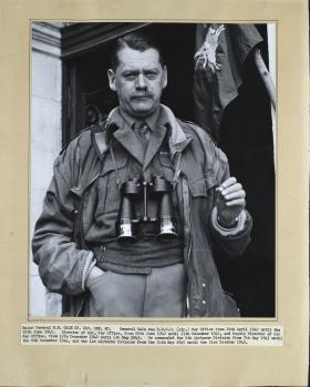 Photograph of Richard Gale in Normandy
