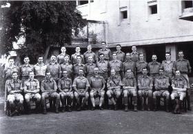 Officers 151 Parachute Battalion, at Delhi Cantonments, 1942.