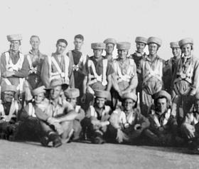 Group photo of trainees at Chaklala including members of 159 Parachute Light Regiment