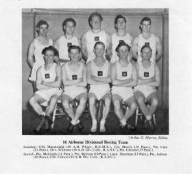 16 Airborne Division Boxing Team 1953