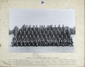 Group Photograph of Corporals' Mess, Airborne Forces Depot